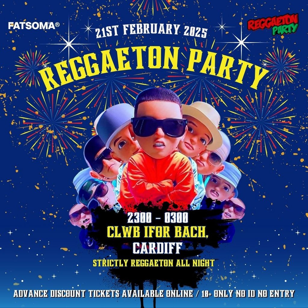 Reggaeton Party (Cardiff) Clwb Ifor Bach Cardiff