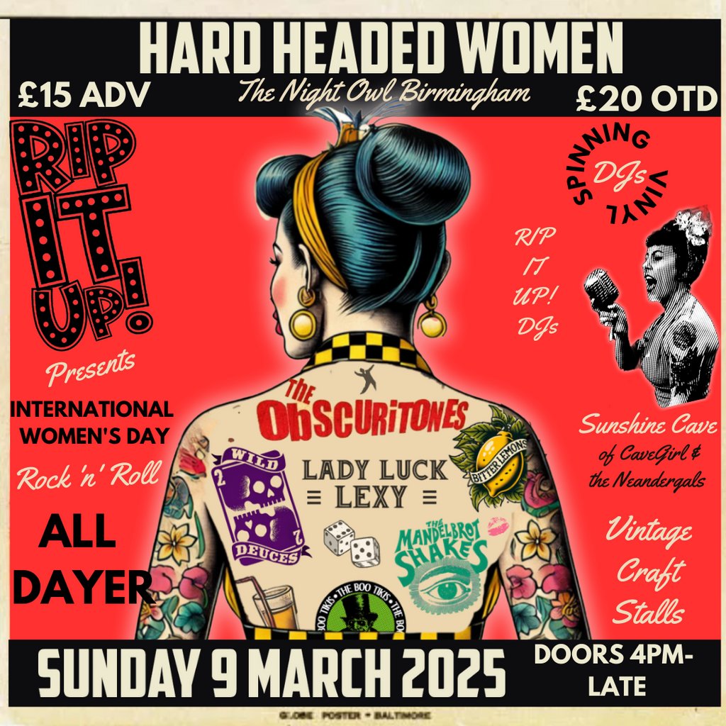 Hard Headed Women The Night Owl Birmingham