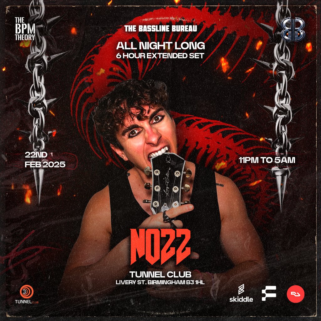 NOZZ- All Night Long | HARD Techno The Tunnel Club Birmingham