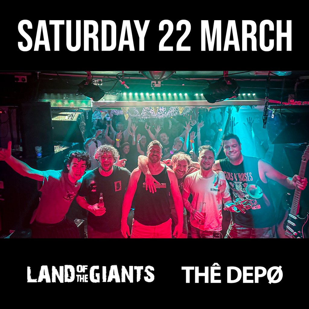 Land of the Giants + The Busketeers @ THÊ DEPØ