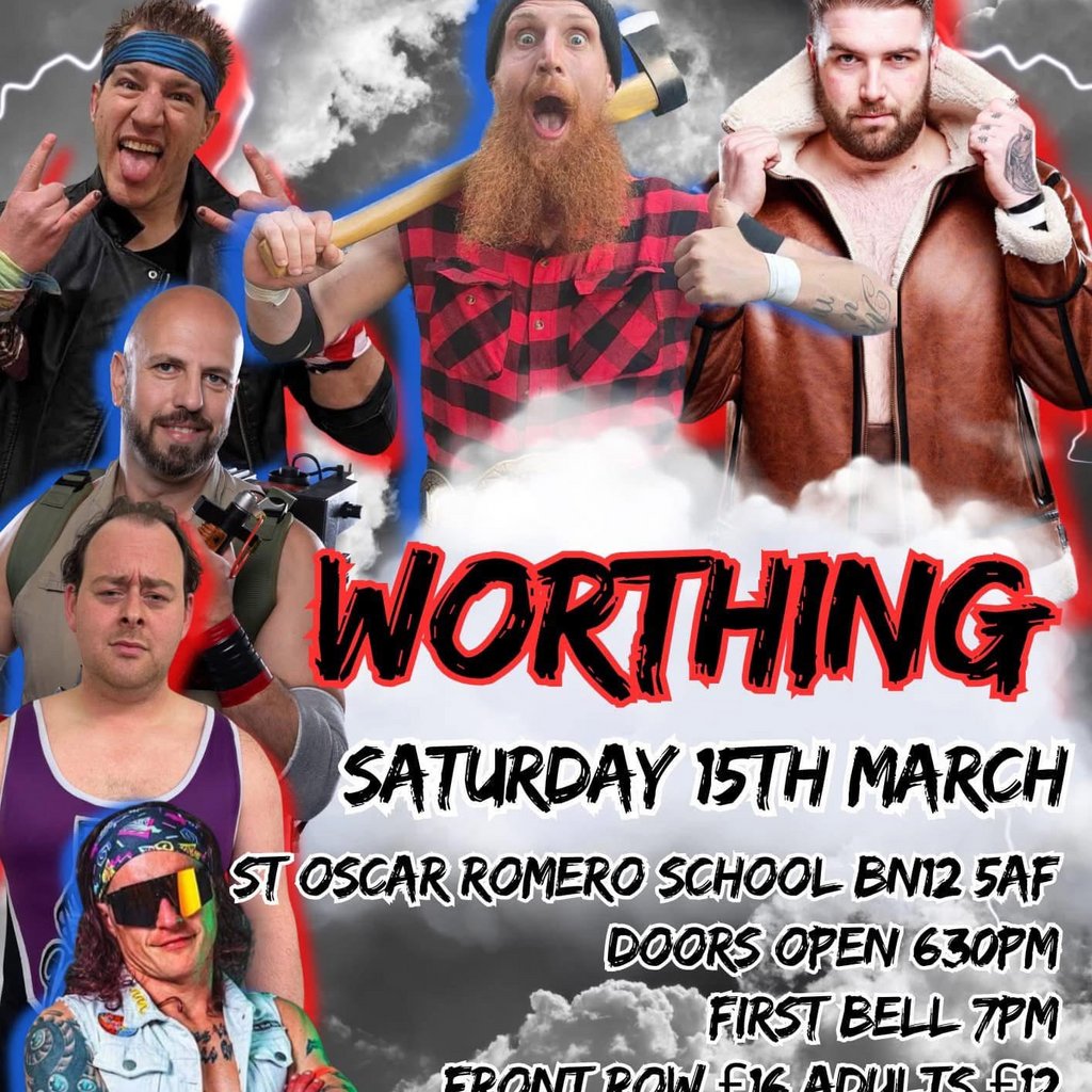 Live Wrestling back in Worthing St Oscar Romeros Goring By Sea