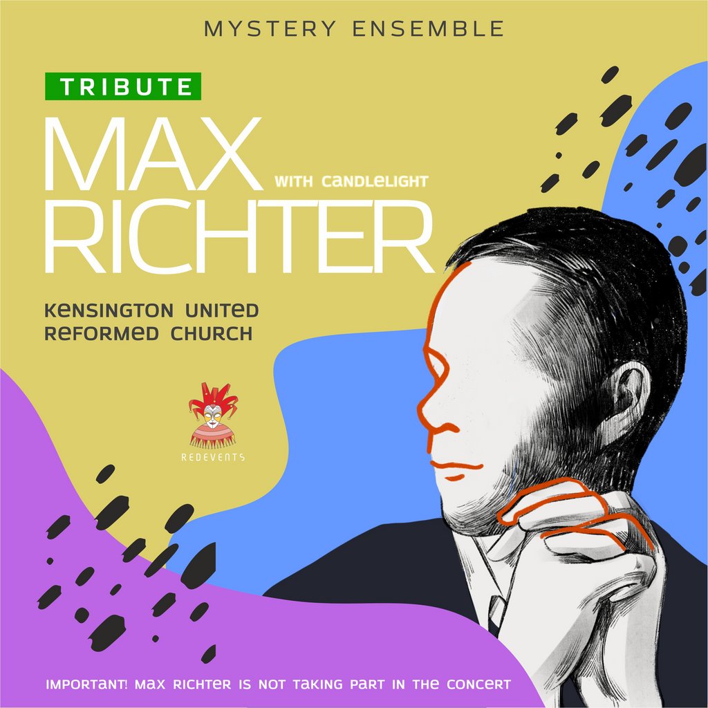 Tribute to Max Richter by candlelight Kensington United Reformed Church London
