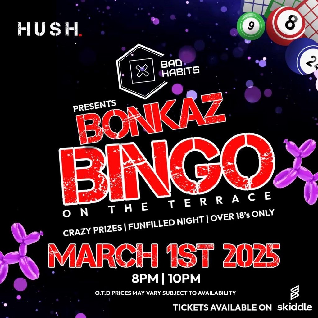 Bonkaz Bingo Hush Huddersfield Huddersfield