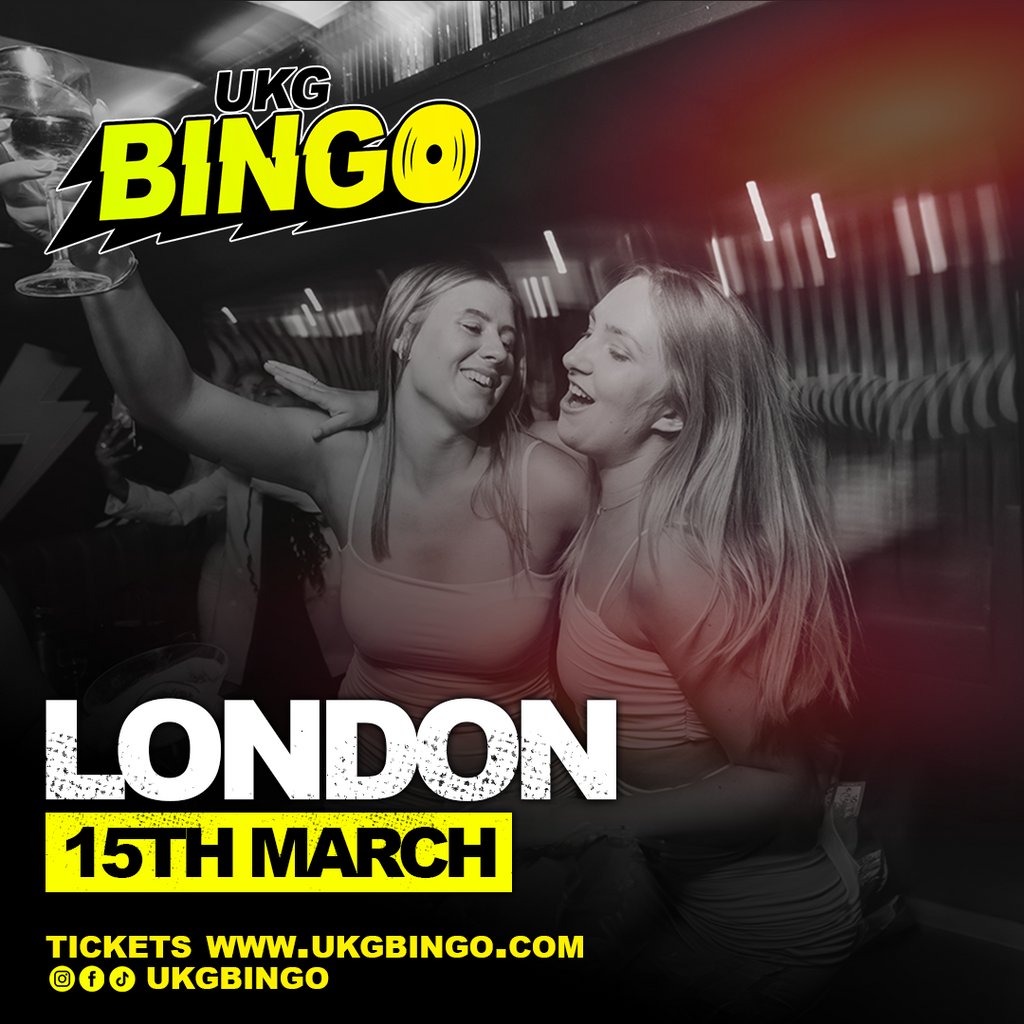 UKG Bingo  London Lit Night Club London