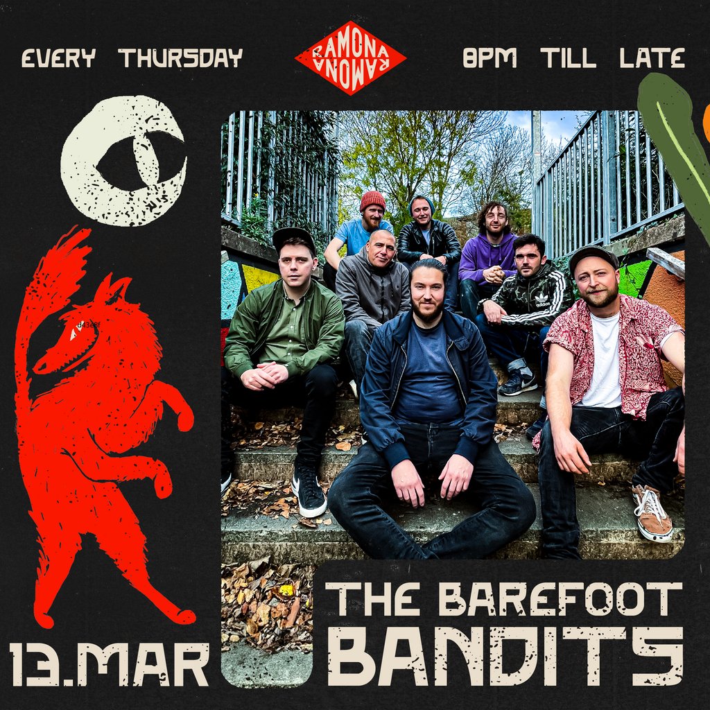 RAMONA LIVE - The Barefoot Bandits Ramona Manchester
