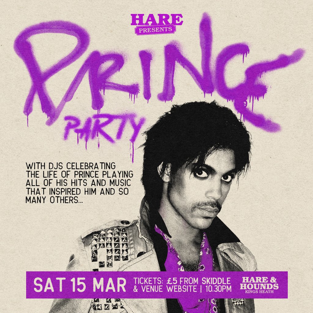 Prince Party Hare And Hounds Kings Heath Birmingham
