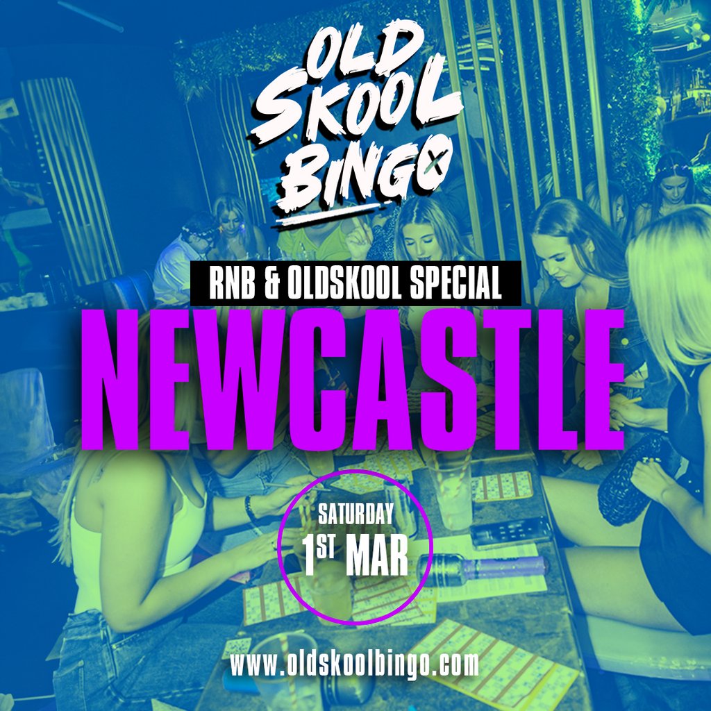 Old Skool Bingo Newcastle Tapyard Studios Newcastle Upon Tyne