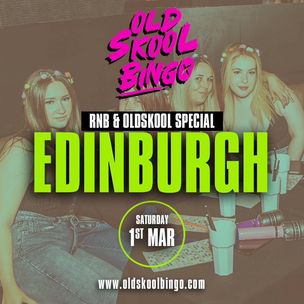 Old Skool Bingo Edinburgh Coco Boho Edinburgh