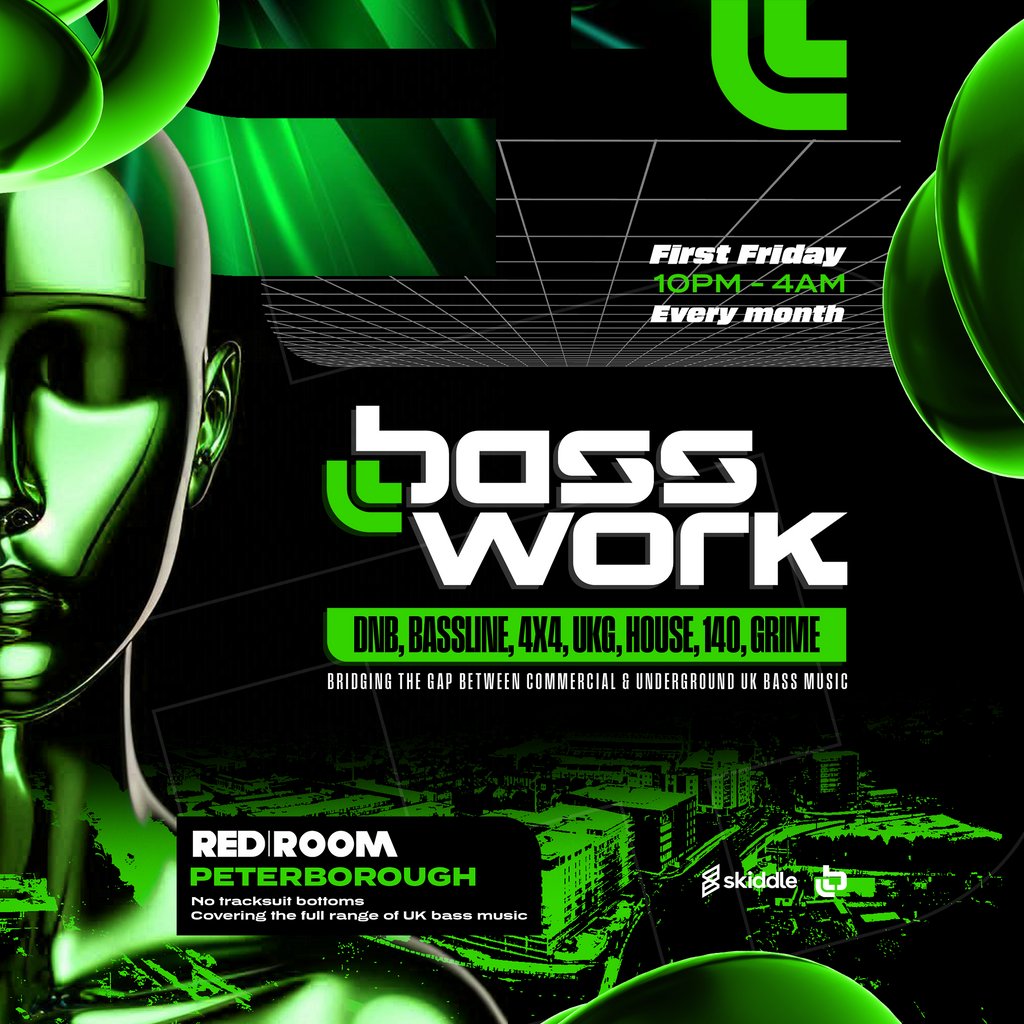 Basswork Embassy  Flares  Red Room Peterborough