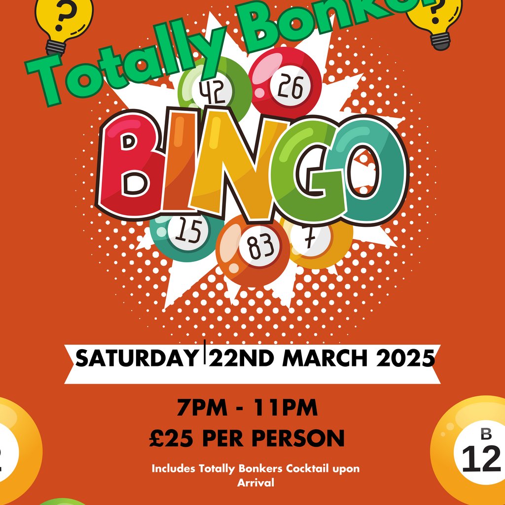 61 Durham Totally Bonkers Bingo Hallgarth Manor Hotel Durham
