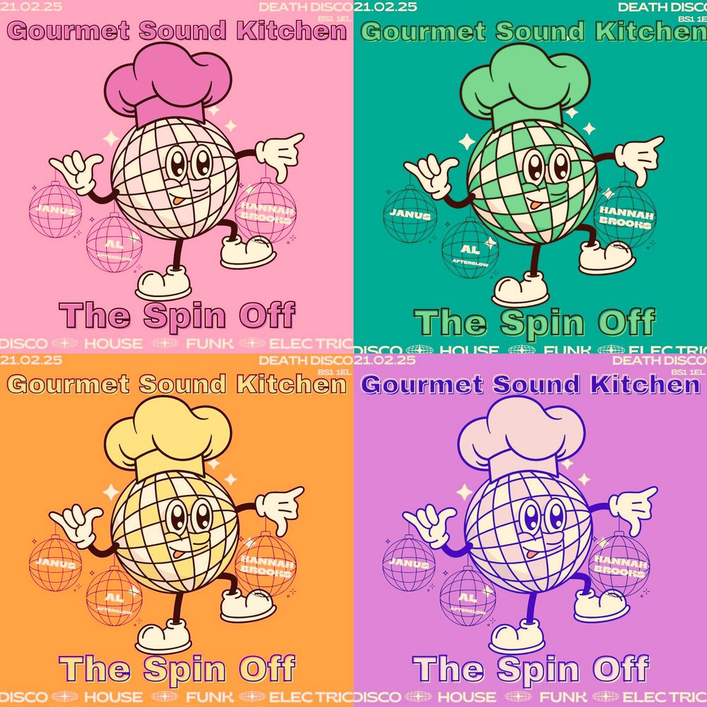 Gourmet Sound Kitchen: The Spin Off Death Disco Bristol