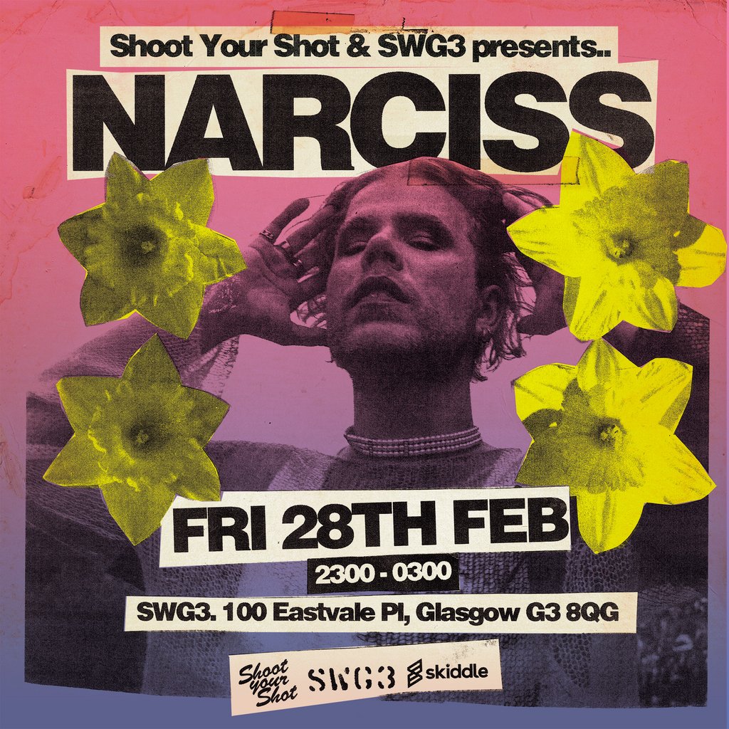 SYS x SWG3 presents: Narciss [LANGUAGE OF LOVE] SWG3 Glasgow
