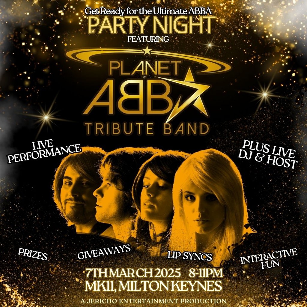 Planet ABBA - Tribute to ABBA - MK11Milton Keynes - 07.03.25 MK11 LIVE MUSIC VENUE Milton Keynes