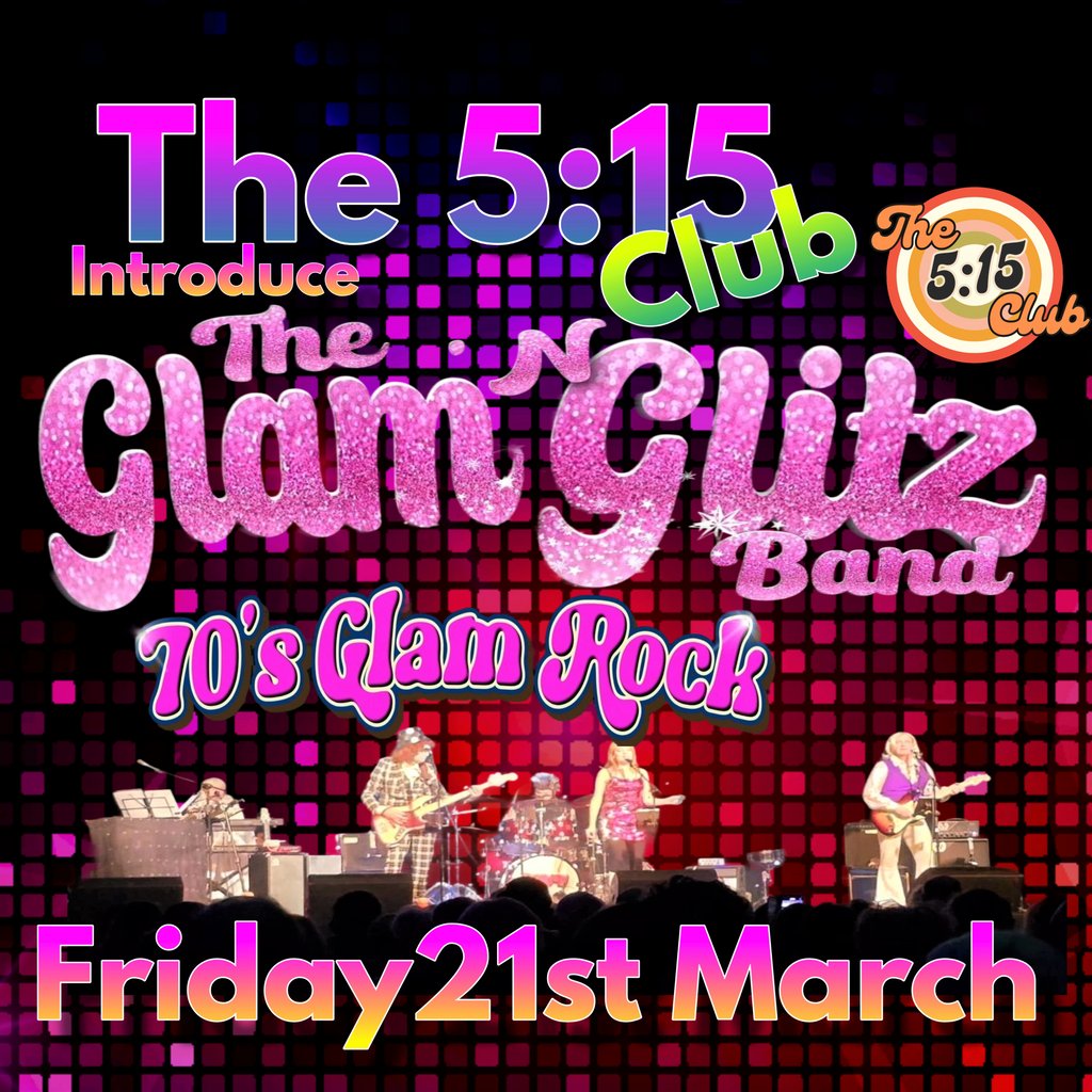 The Glam n Glitz Band at The 5:15 Club The 5.15 Club Birmingham