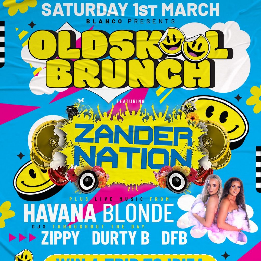 Blanco old skool Brunch The Venue Paisley Paisley