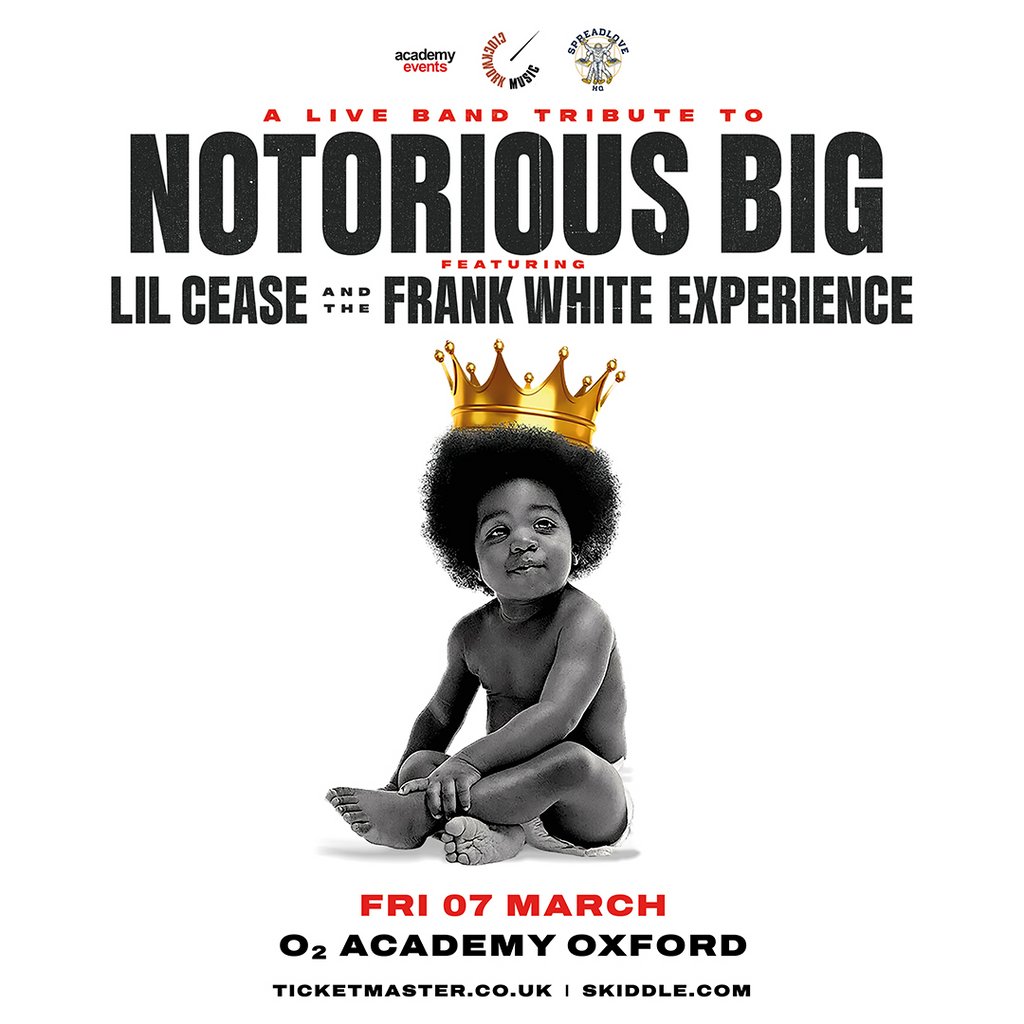 Notorious B.I.G. tribute ft LIL CEASE & FRANK WHITE EXP The O2 Academy Oxford