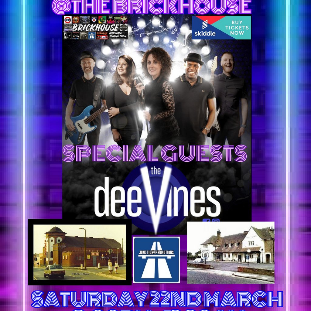 The DeeVines Cindy's Woodlands Soul Funk Disco Reunion The Brickhouse St.Helens