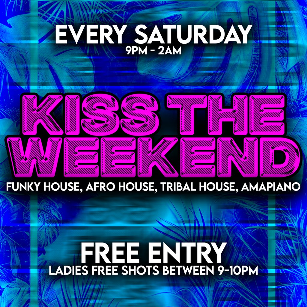 Kiss The Weekend @ Kiss Camden Town Kiss The Sky Bar Camden London