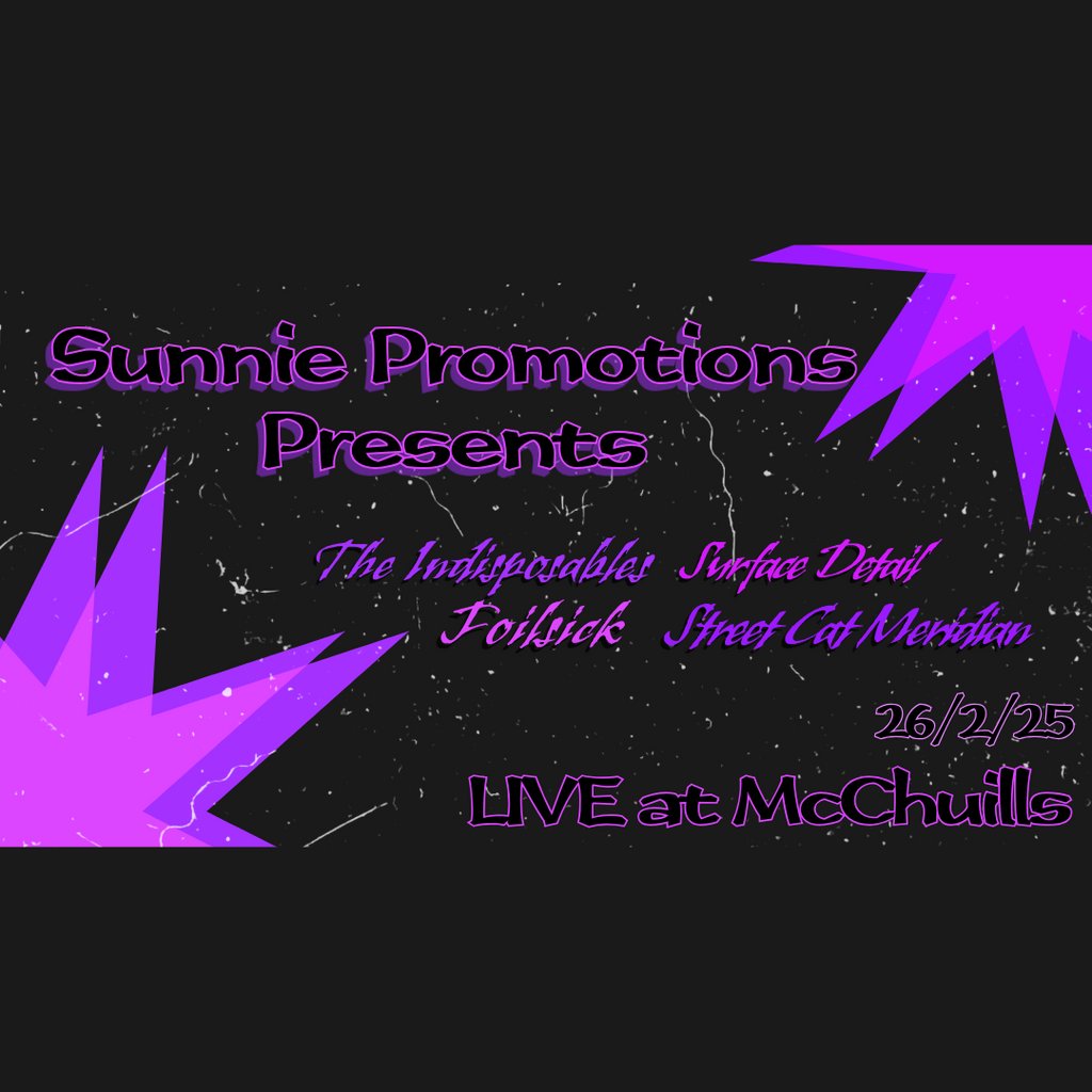 Sunnie Promotions Presents McChuills Glasgow