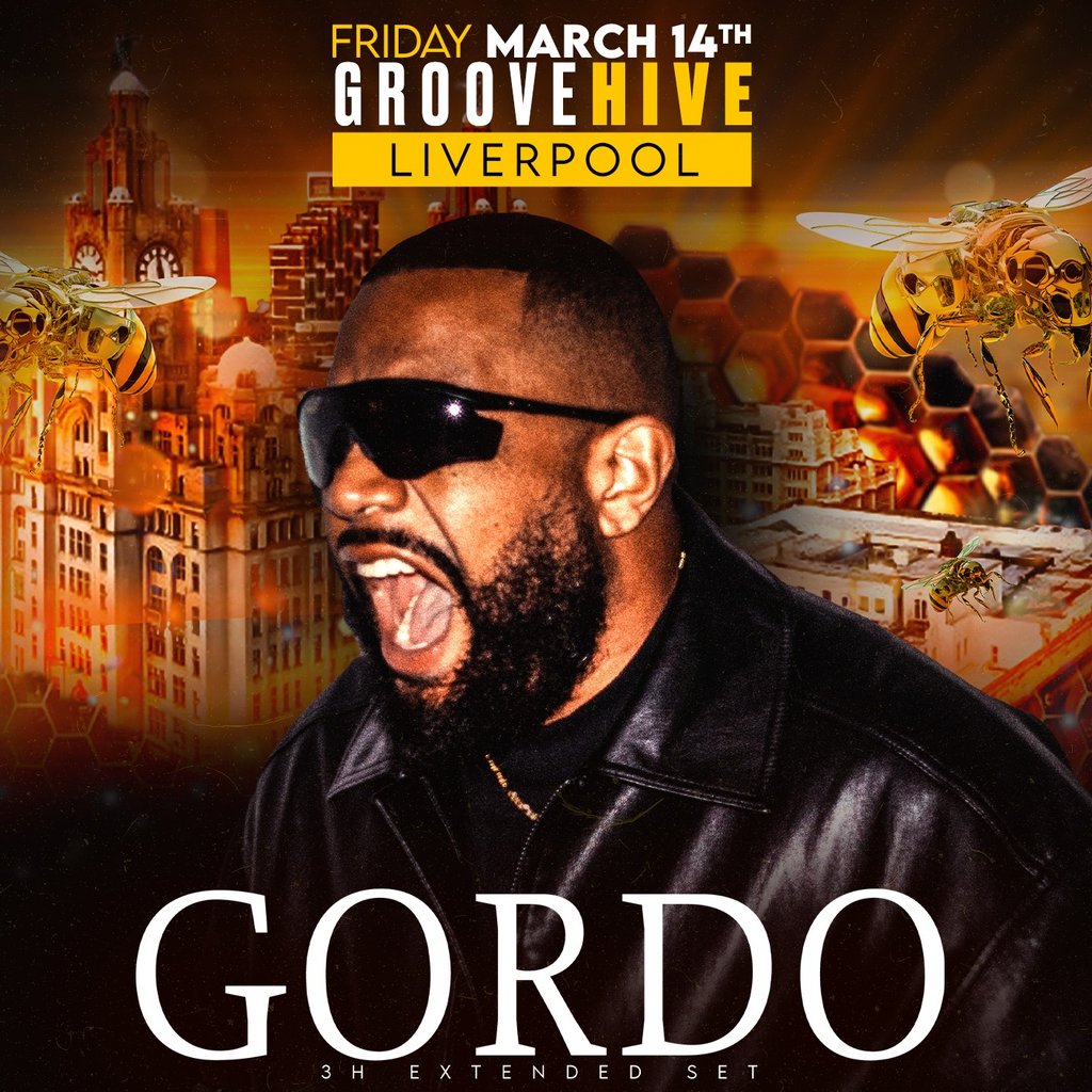 Groove Hive presents GORDO The Dome At Grand Central Hall Liverpool
