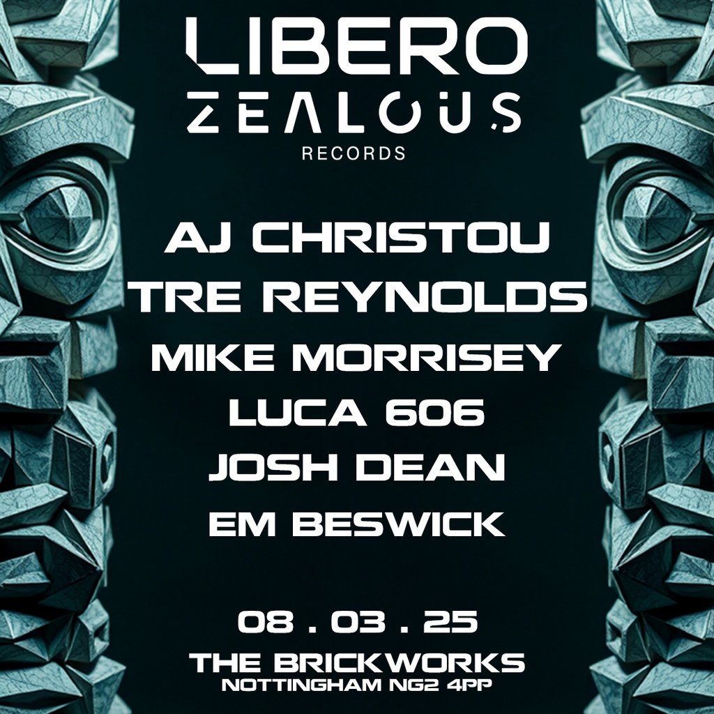 Libero x Zealous Nottingham The Brickworks