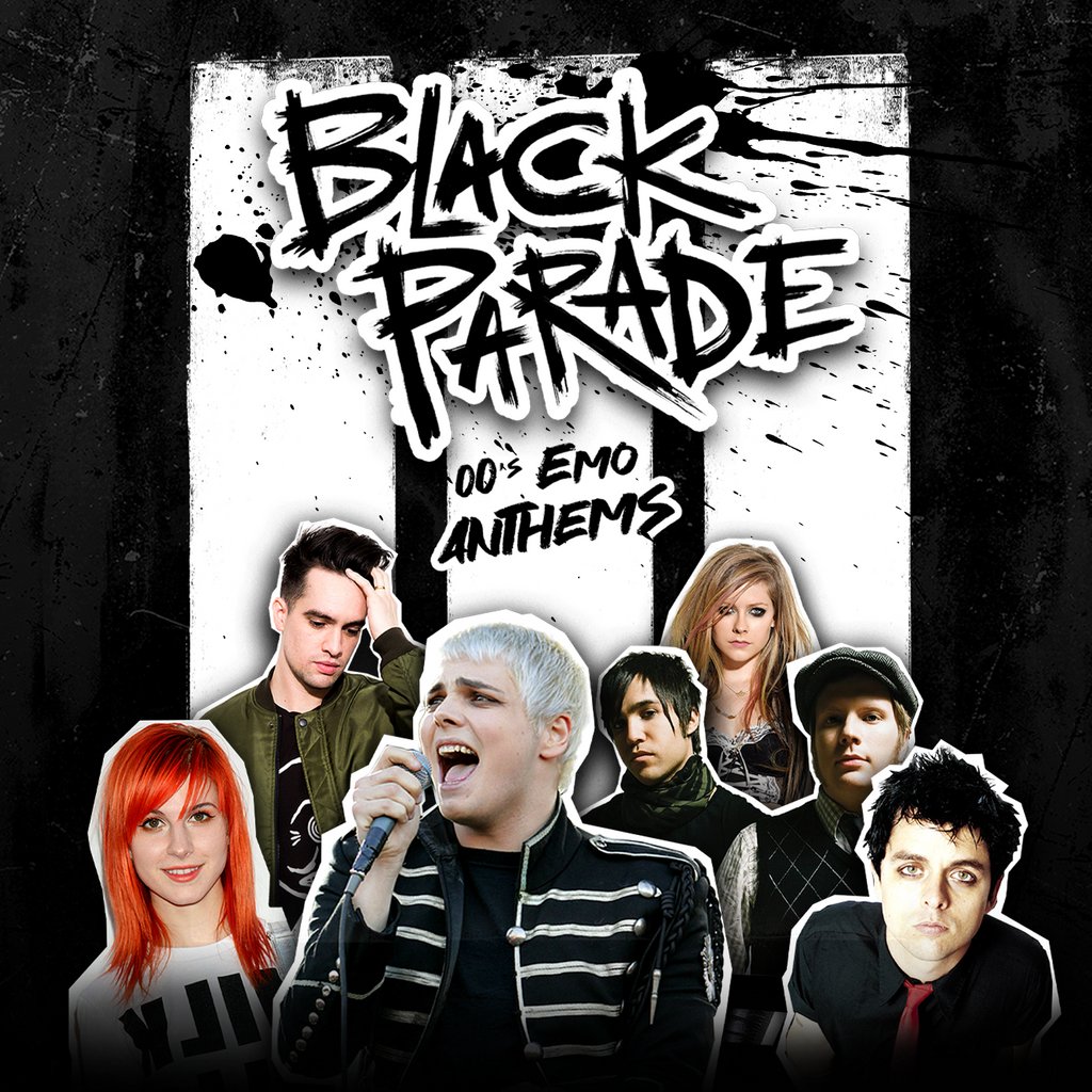 Black Parade - 00's Emo Anthems Clwb Ifor Bach Cardiff