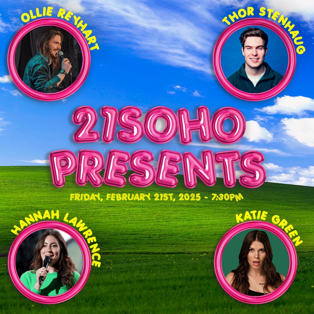 21Soho Presents...Friday Night Comedy! (7:30PM) 21Soho London