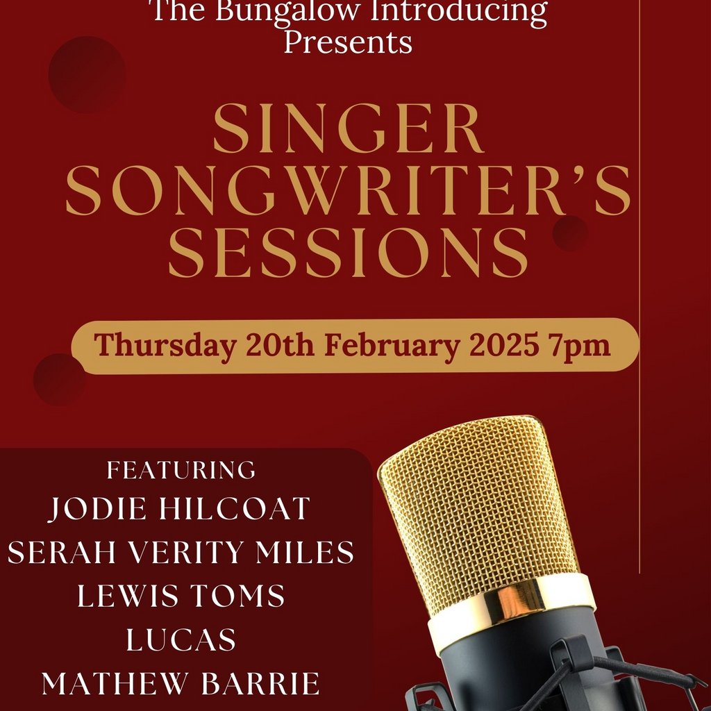 Introducing Singer Songwriter's Session The Bungalow Bar Paisley