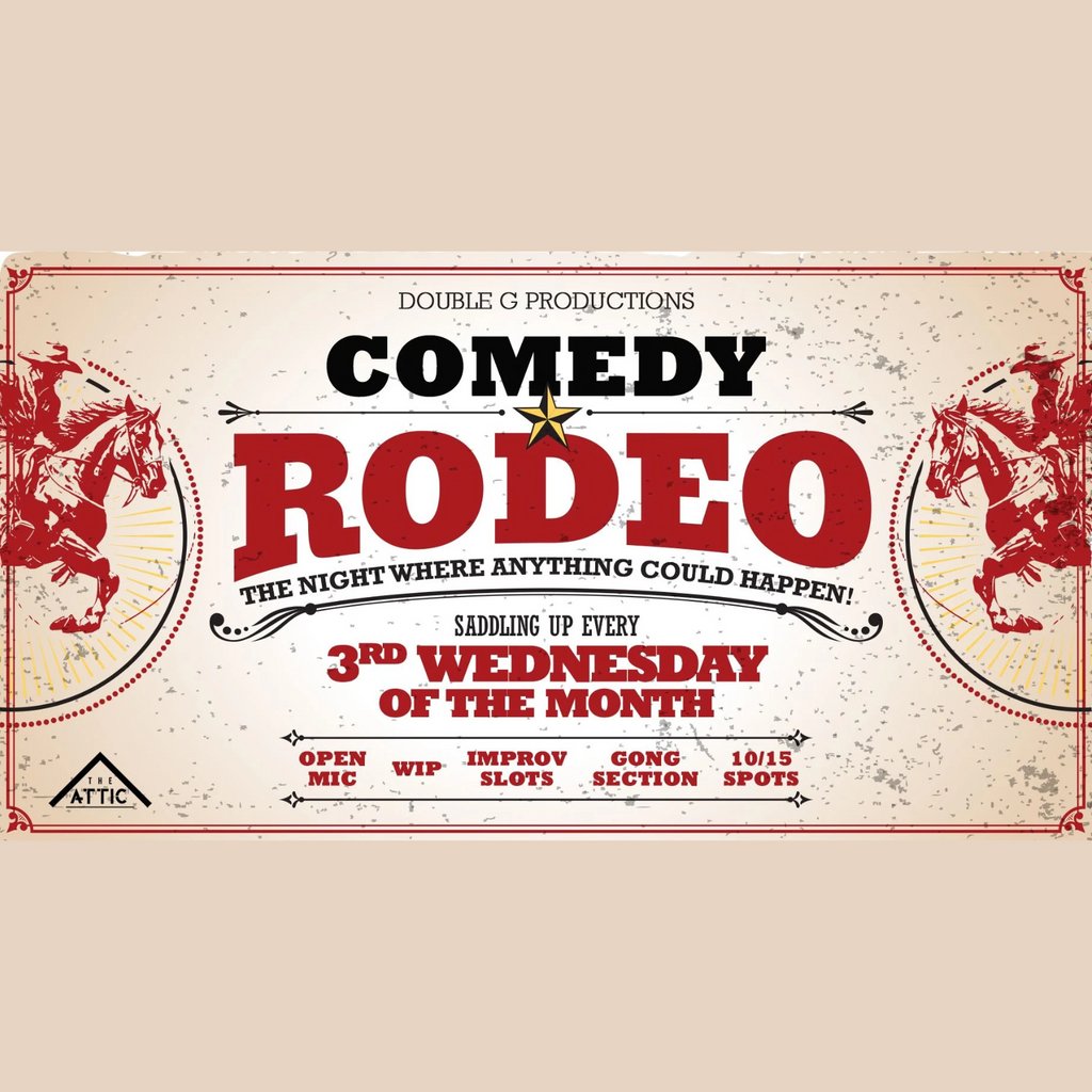 Comedy Rodeo at The Attic! The Attic Southampton Southampton