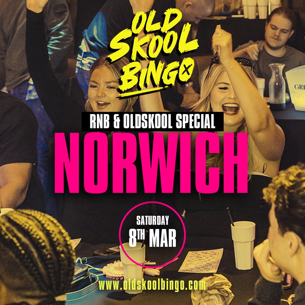 Old Skool Bingo Norwich Bar And Beyond 24  26 Prince Of Wales Road Nr1 1lg Norwich