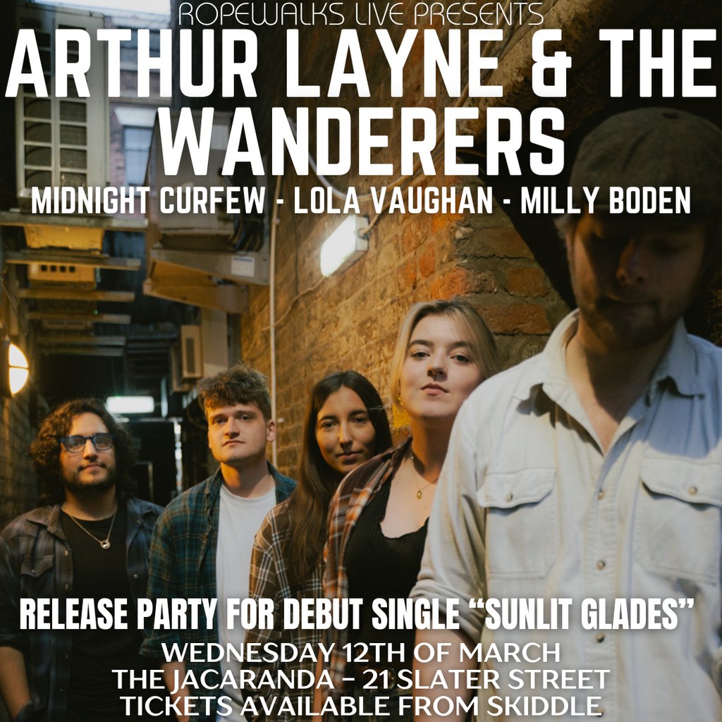 Arthur Layne And The Wanderers With Special Guests The Jacaranda Club Liverpool