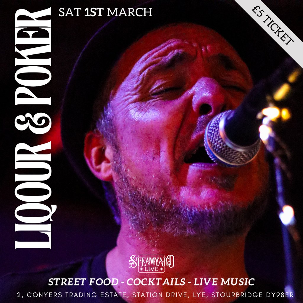 Liquor & Poker Steamyard Village Stourbridge