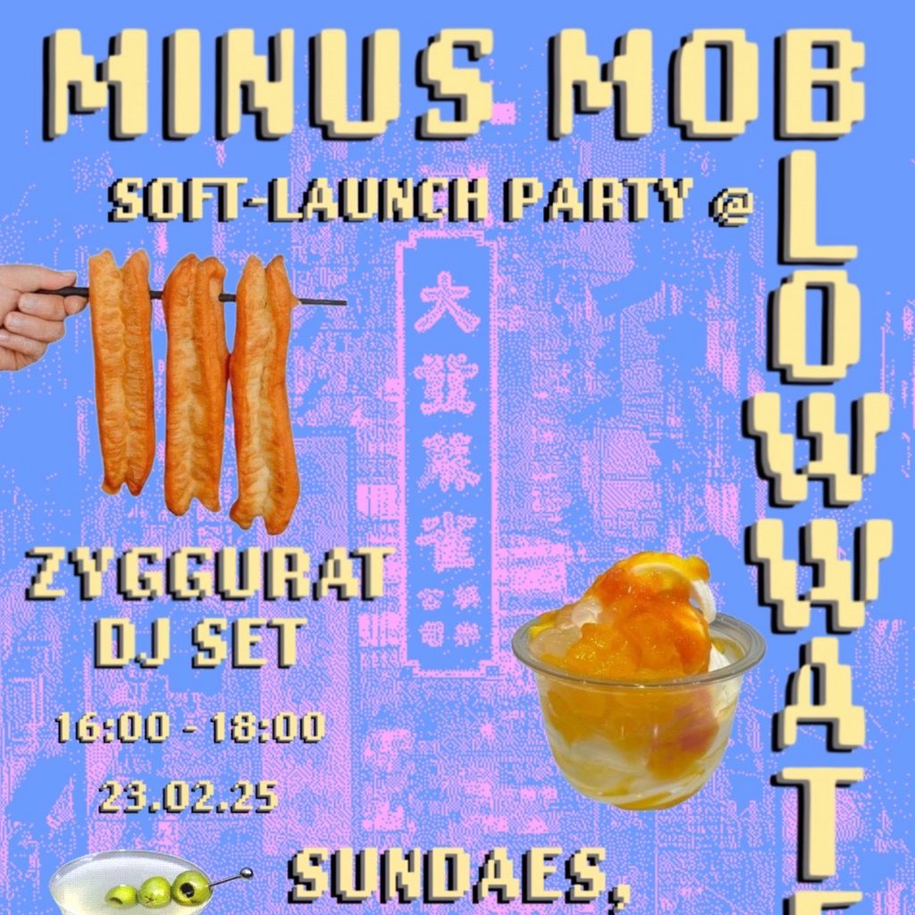 Minus Mob x Blow Water Soft Launch Party Blow Water Cafe Birmingham