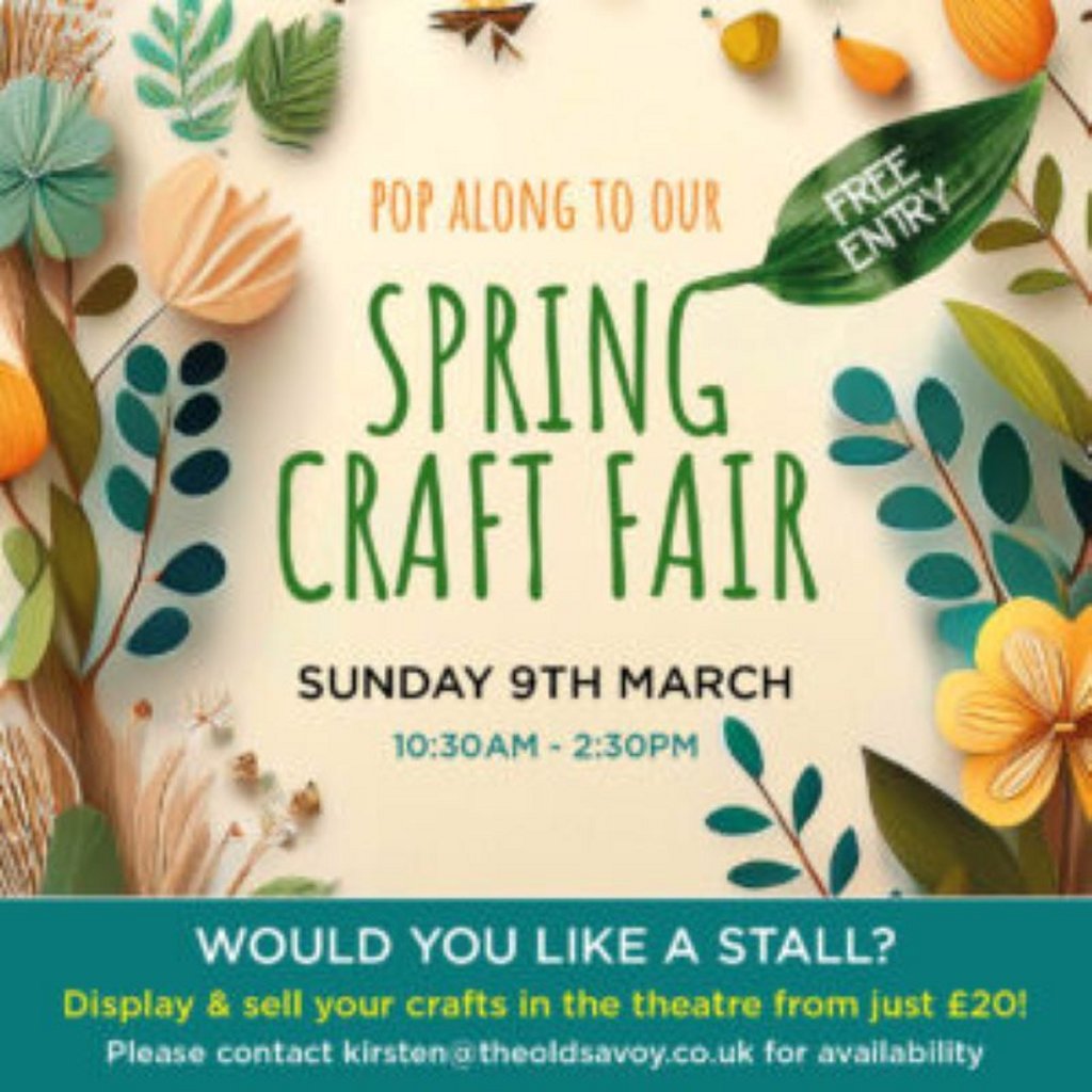 Spring Craft Fair The Old Savoy   Home Of The Deco Theatre Northampton