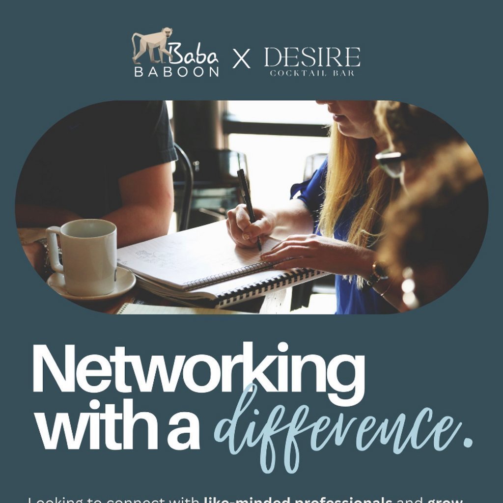 Networking with a difference Desire Cocktail Bar Stoke-on-Trent