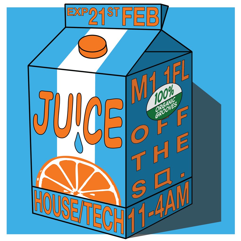 Ju!ce Off The Square Manchester Manchester