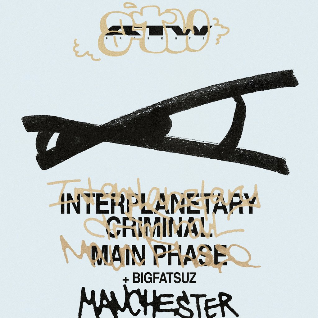 ATW presents: Interplanetary Criminal + Main Phase Nowhere Manchester