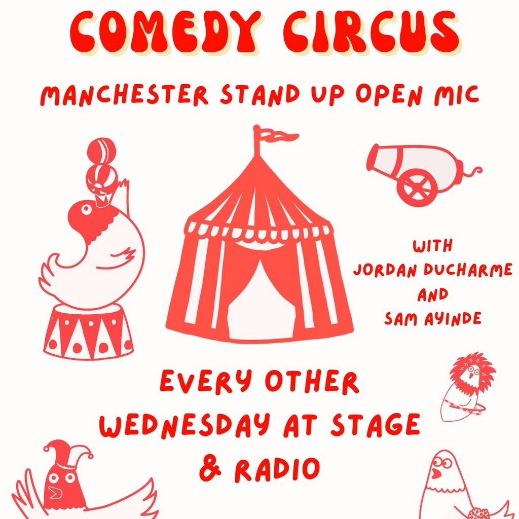The Comedy Circus Stage And Radio Manchester