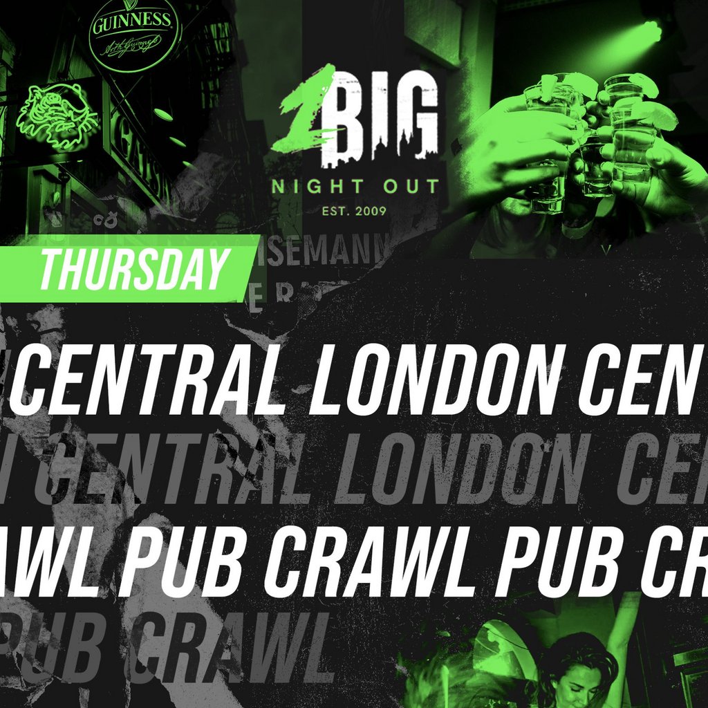 CENTRAL LONDON PUB CRAWL - Every THURSDAY Coyote Ugly Saloon Piccadilly London