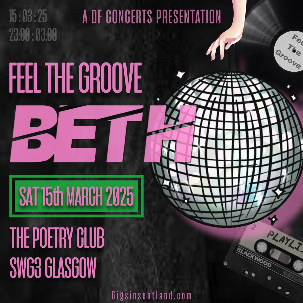 Feel the Groove: BETH SWG3 Glasgow