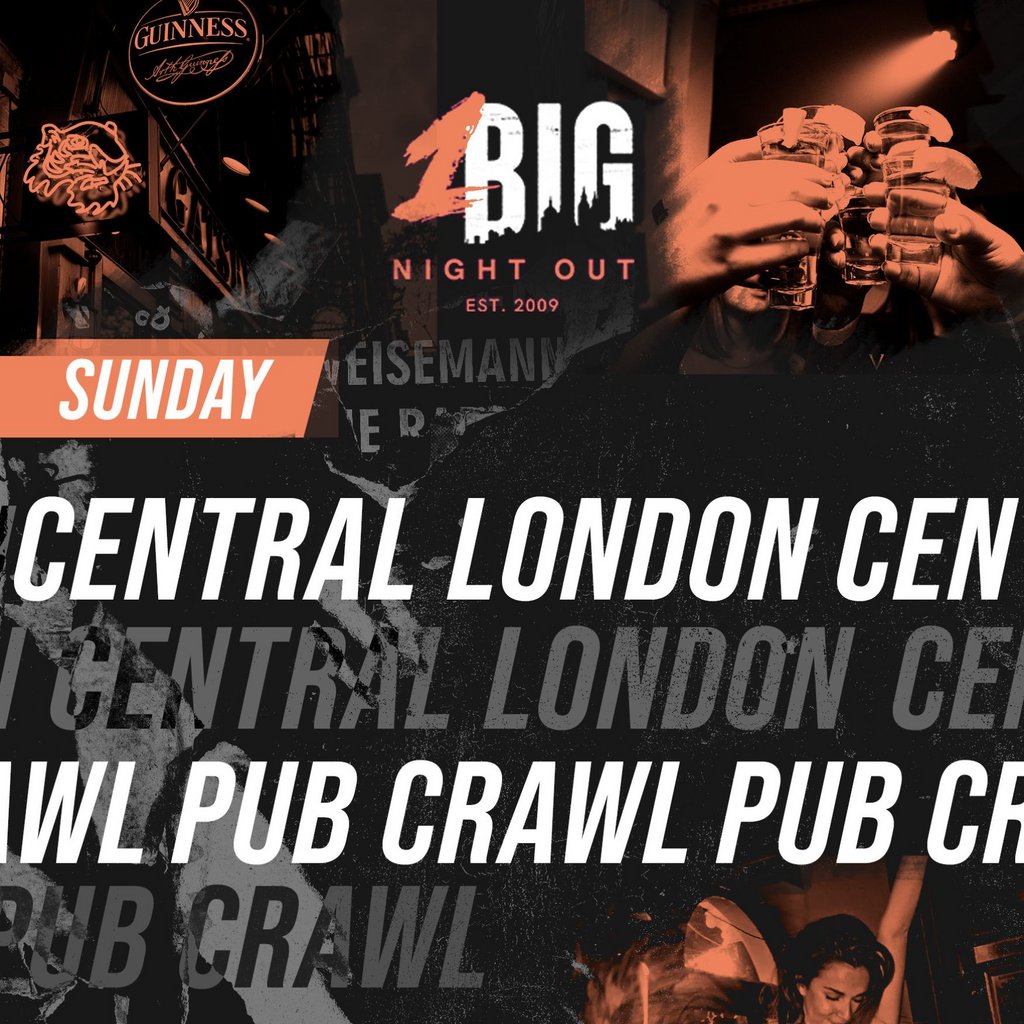 CENTRAL LONDON PUB CRAWL- every Sunday Coyote Ugly Saloon Piccadilly London