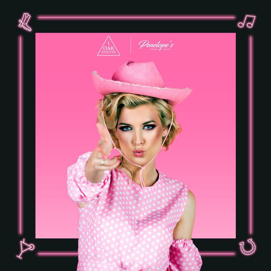 Cowgirl & Cowboy Country & Disco Superstars Bottomless Brunch Penelope's Sidcup
