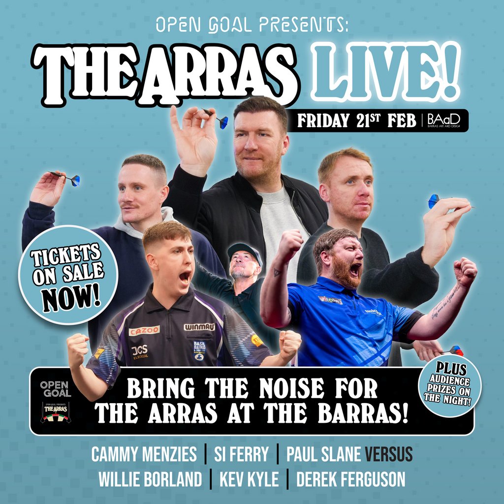 The Arras: LIVE! Barras Art And Design (BAaD) Glasgow