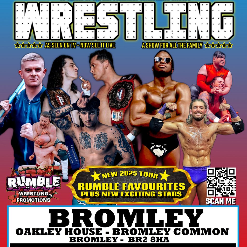 Rumble Wrestling returns to Bromley Oakley House