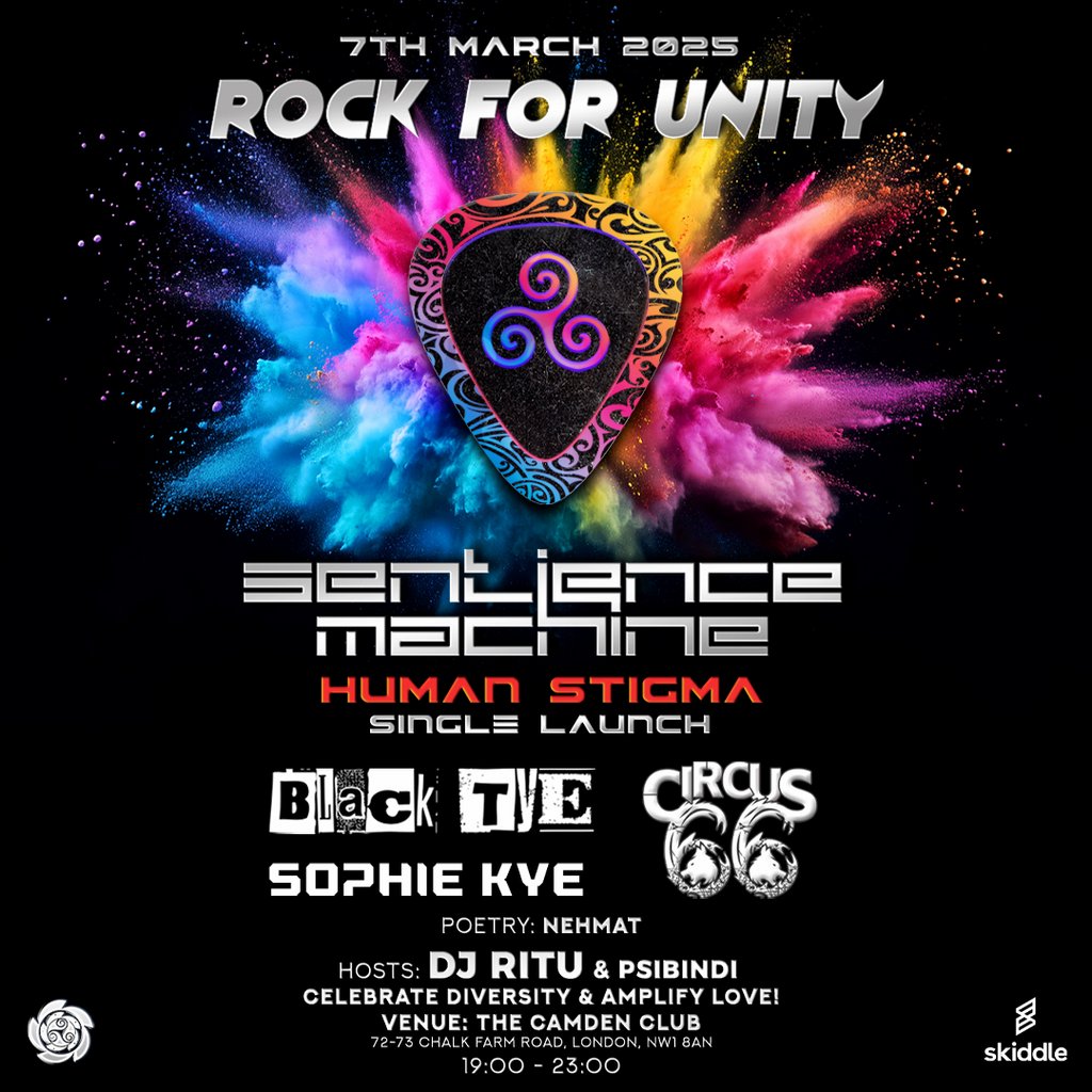 Rock for Unity The Camden Club London