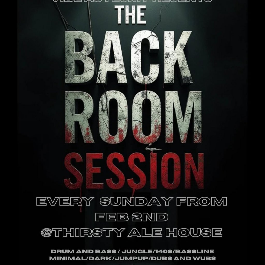 The Back Room Session! Thirsty Alehouse Blackpool