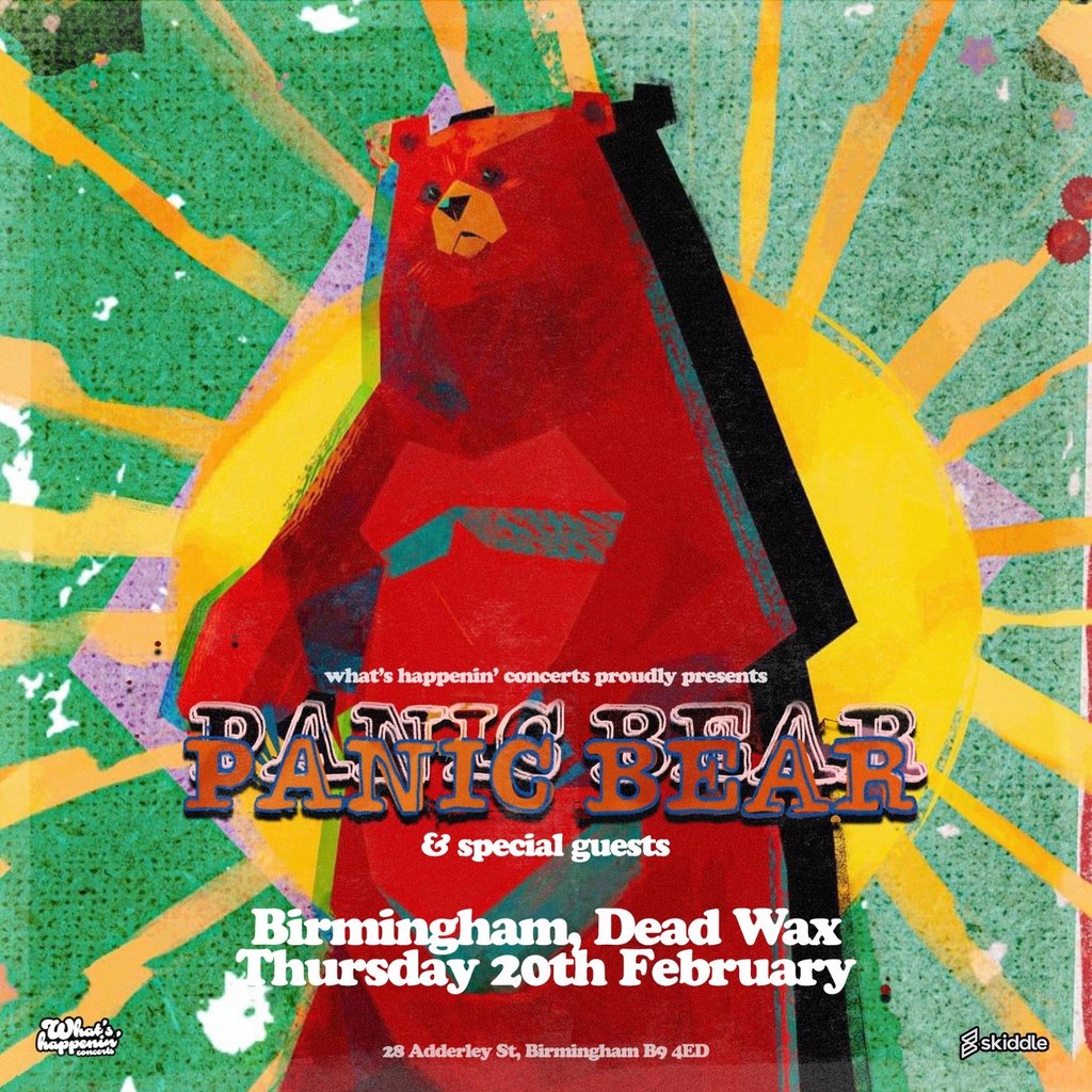 Panic Bear Dead Wax Birmingham