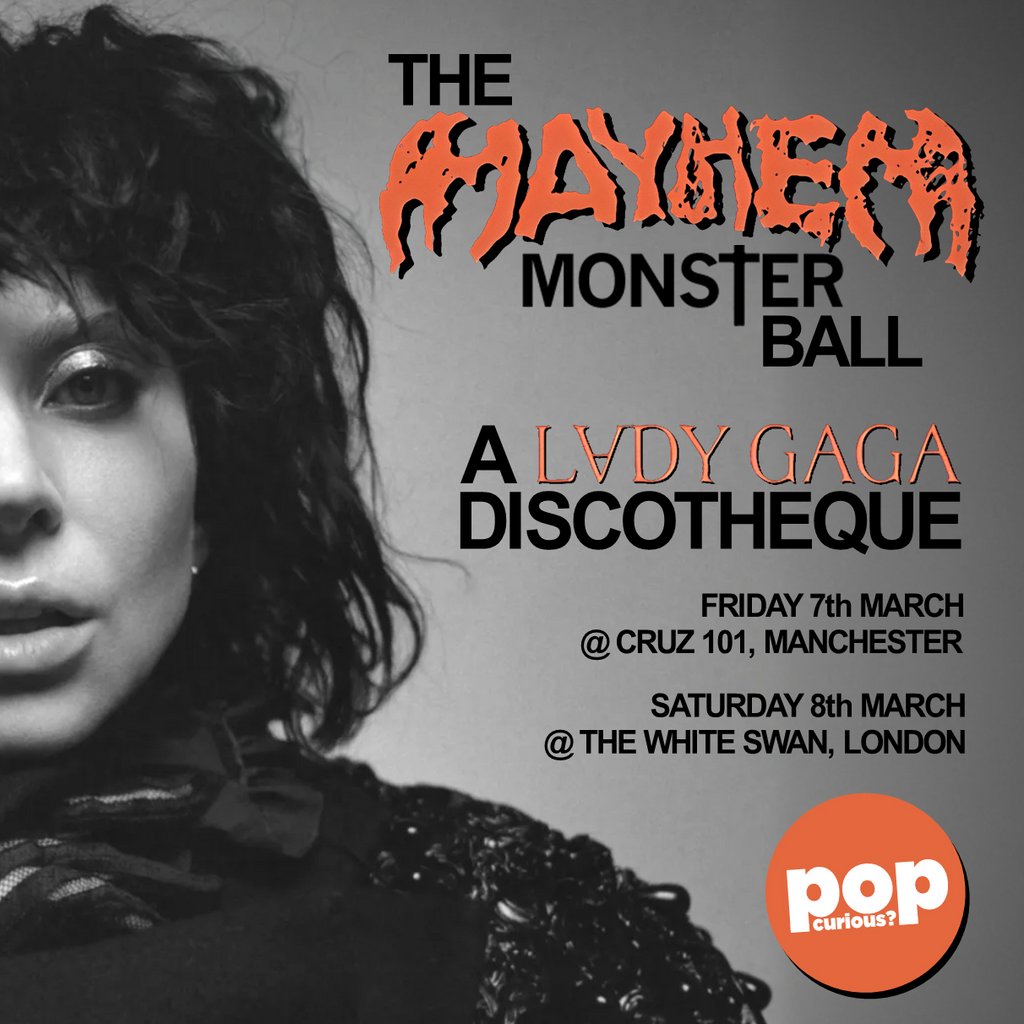 Pop Curious? Lady Gaga Mayhem Monster Ball (Manchester) Cruz 101 Manchester