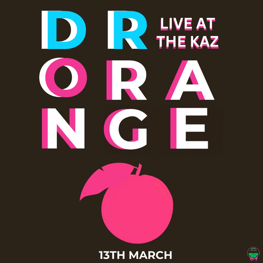 Dr Orange Live at The Kaz Kazmier Stockroom Liverpool