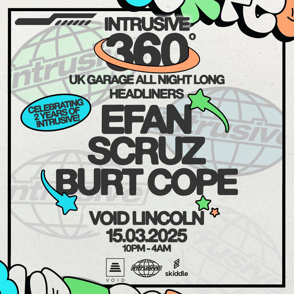 Intrusive 360˚ Rave (2 Years Of Intrusive Special) VOID Nightclub Lincoln